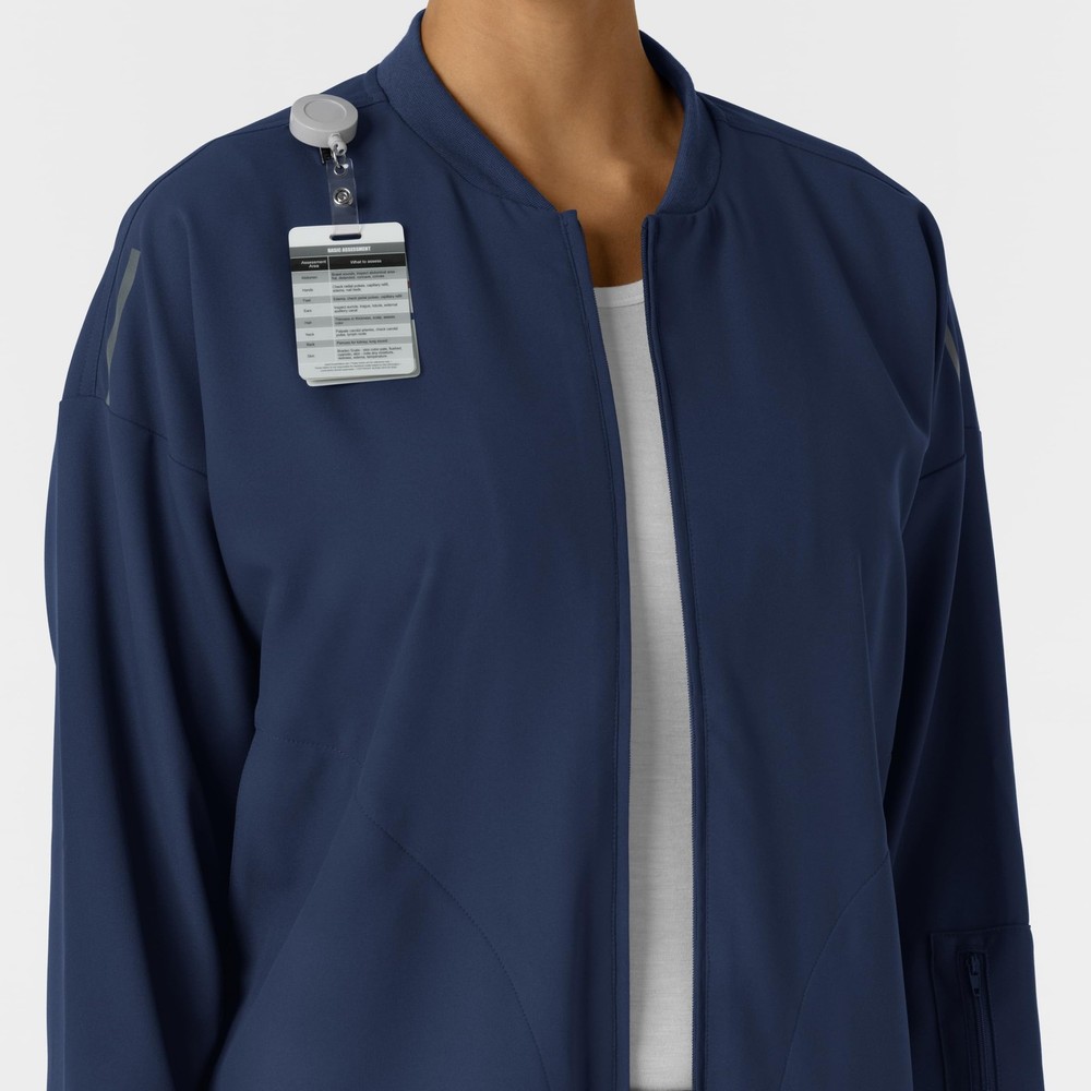 Wink Women's Jacket Small Navy