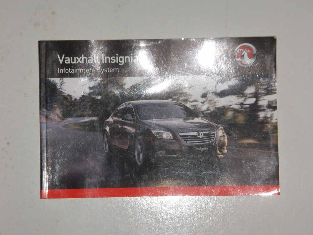 VAUXHALL INSIGNIA OWNERS HANDBOOK PACK 2008-2012