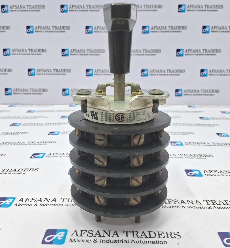 ELECTROSWITCH 24304 BREAKER CONTROL ROTARY SWITCH