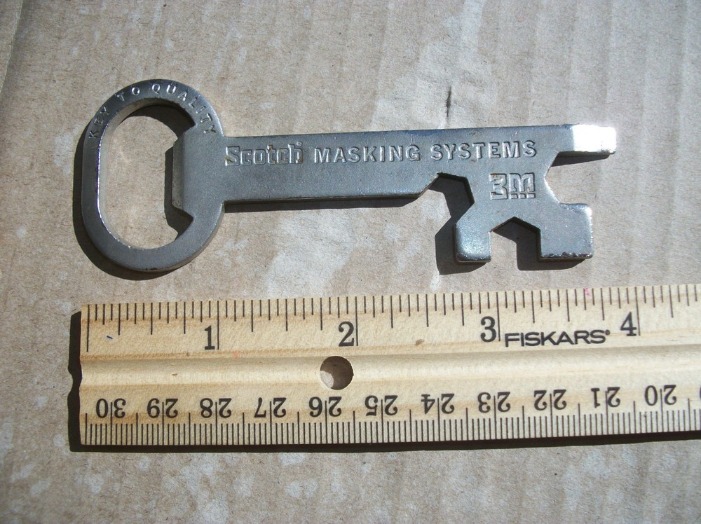 Vintage 3M Scotch Masking Systems Bottle Opener Multi Tool