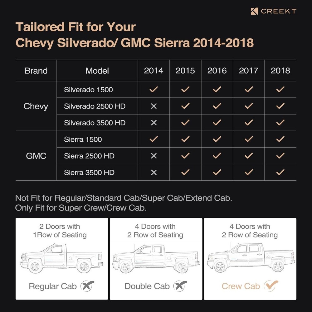 Full Coverage Seat Covers for Chevy Silverado 2014