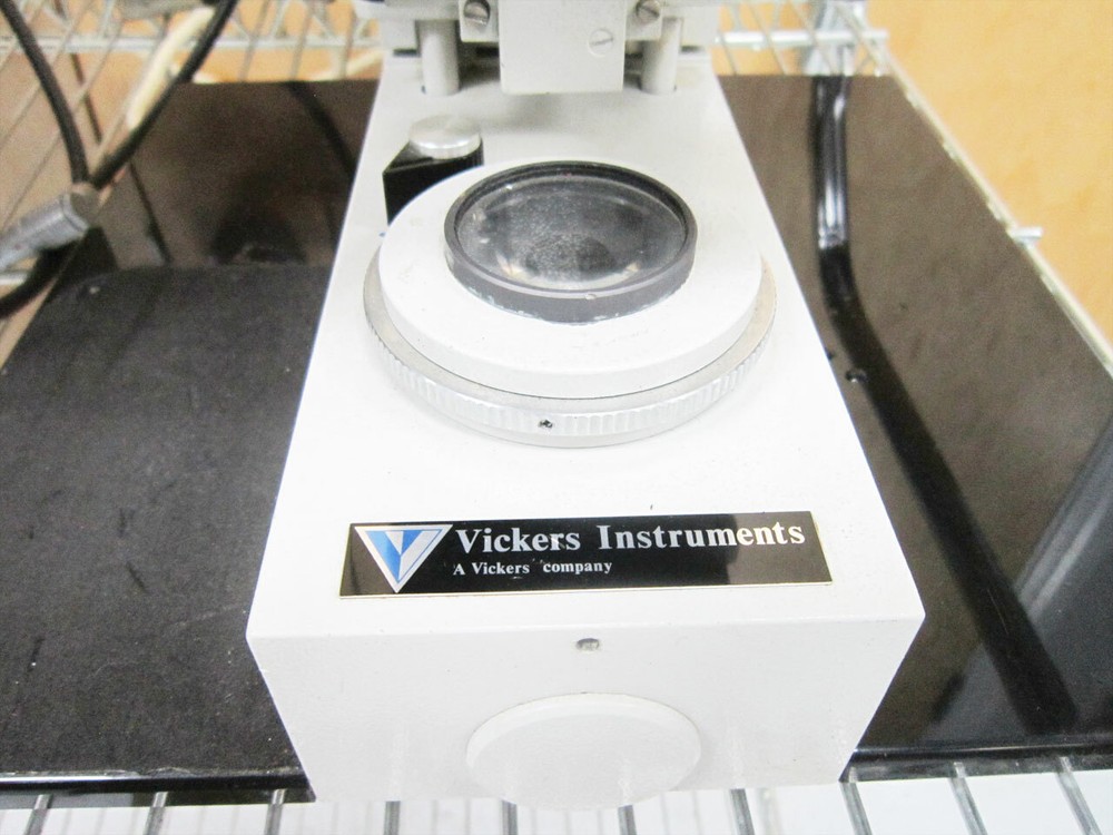 VICKERS INSTRUMENTS MICROCAM FIBRE LAUNCH ILLUMINATOR MICROSCOPE