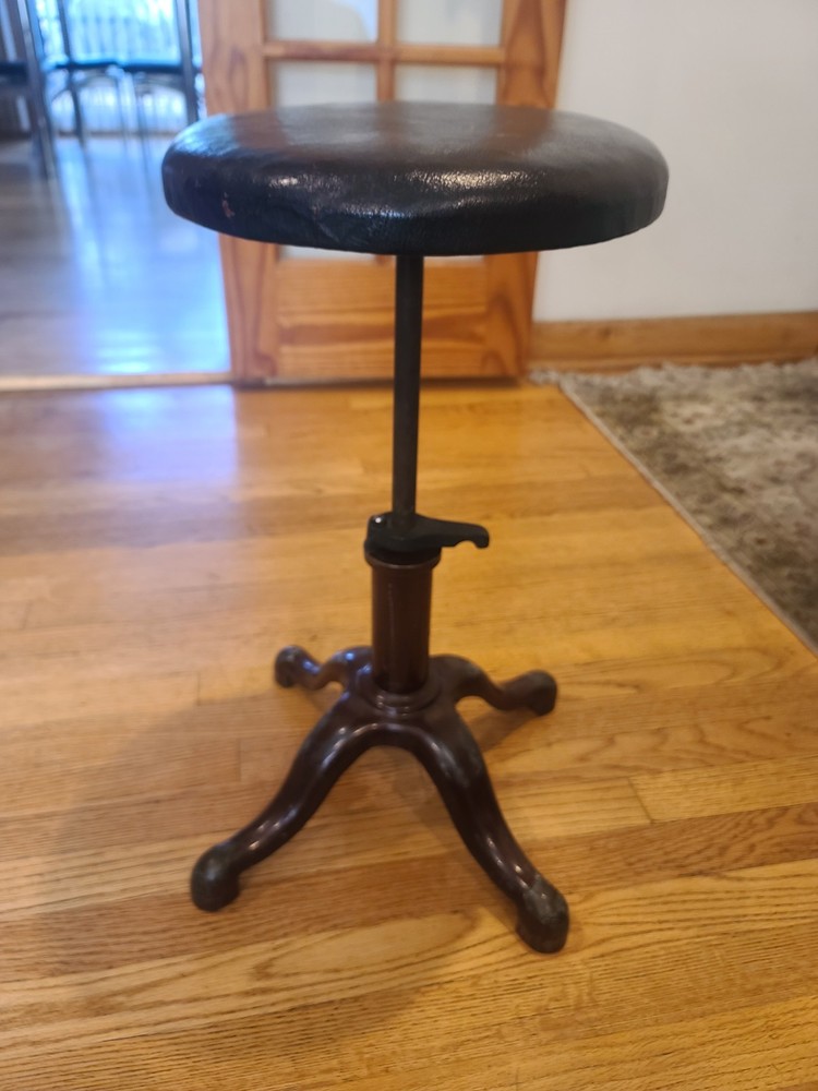 Antique Metal Stool