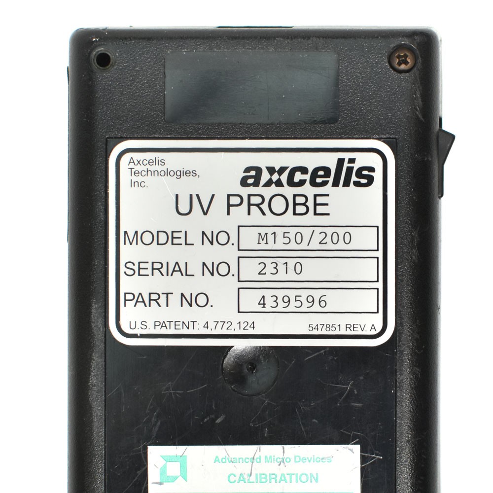 Axcelis Technologies Inc. M150/200 UV Probe/Meter PN 439596