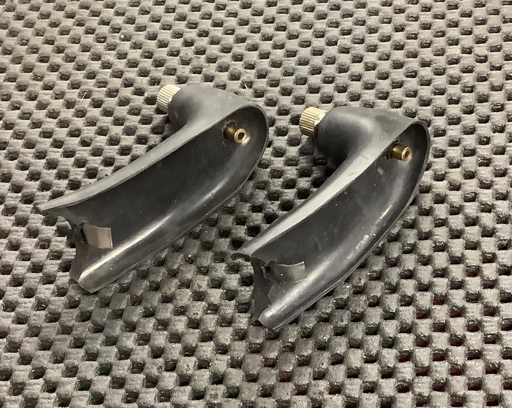 Mafac Half Hoods: Black (pair)