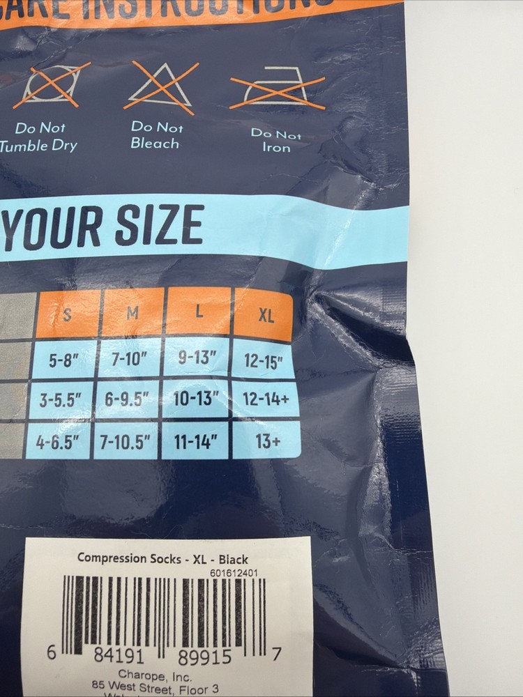 Bitly Graduated Compression Socks for Men Women XL
