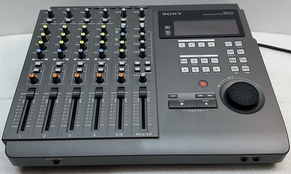 Sony MDM-X4 Minidisc Multitrack Recorder *READ*