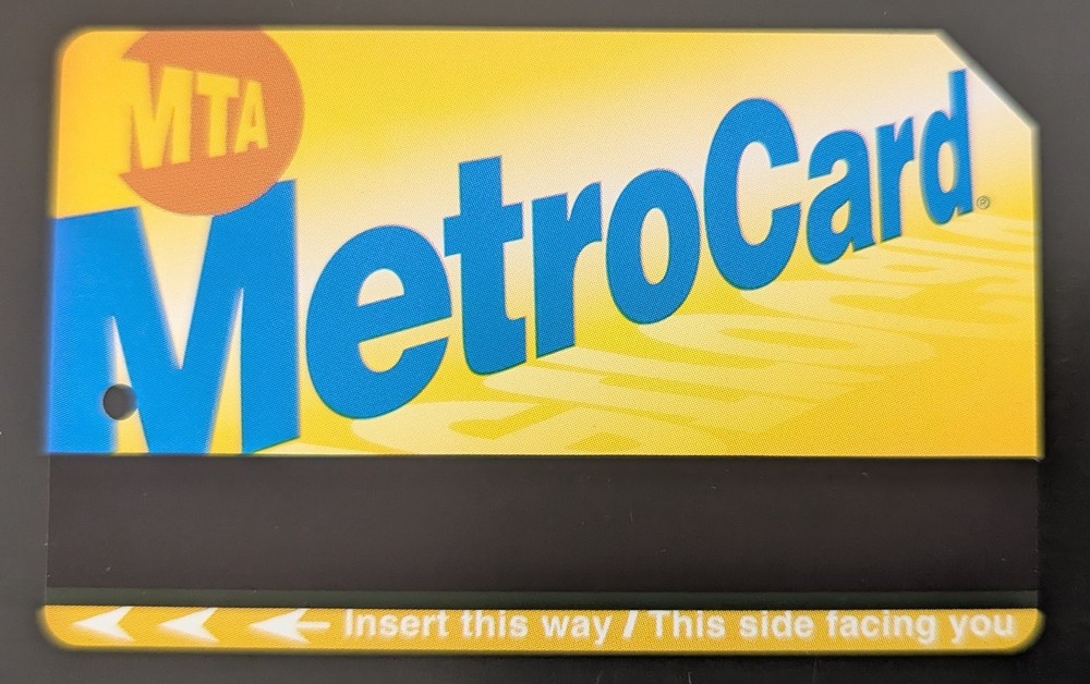 Vampire Weekend Metrocard, Version 2- Mint condition