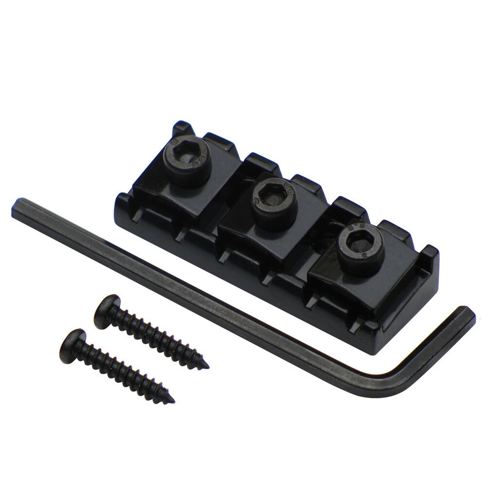 43mm Black Guitar Locking Nut String Lock for Double Locking Tremolo Bridge