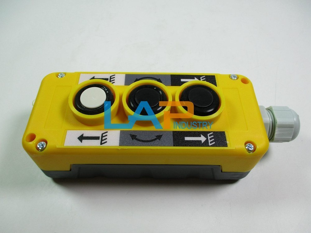 1 Pc. COP-3B Lifting And Unloading Tail Plate 3 Bit Crane Switch Button Box