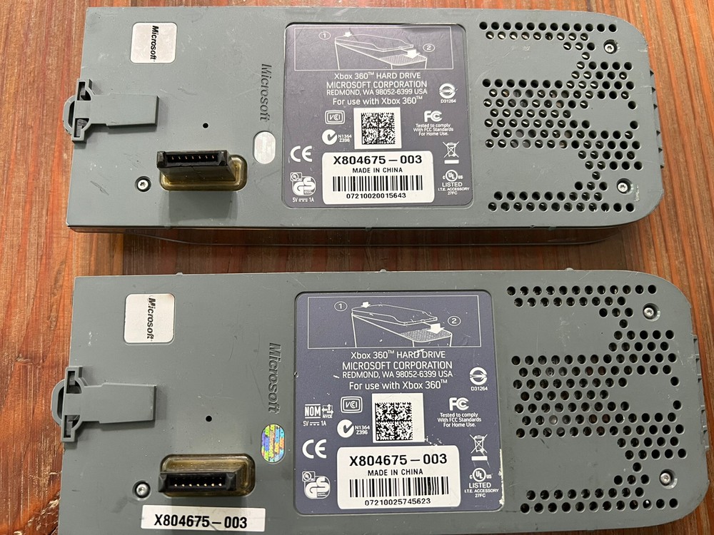 Official Microsoft XBOX 360 fat External Hard Drive hdd