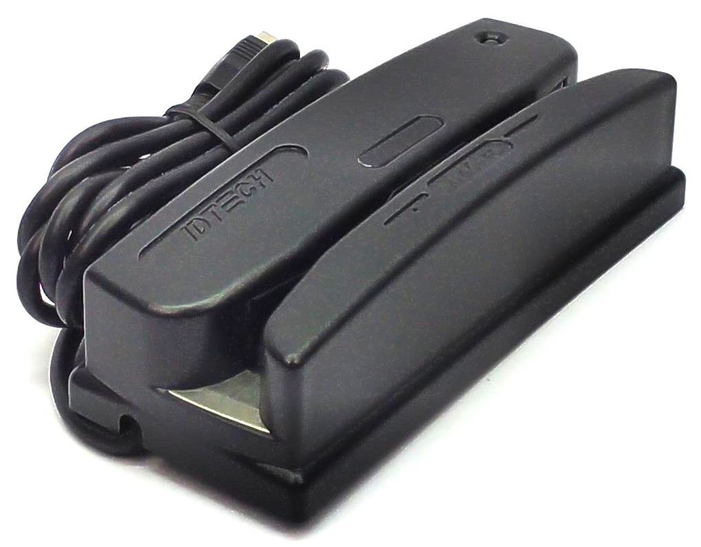 ID Tech WCR-354733 Card Reader MagStripe OmniDuo 3 Track USB Interface