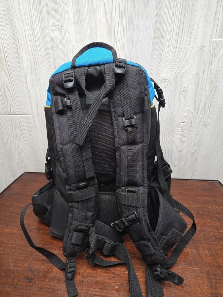 Lange Ski Snowboard Back Pack Boot Bag Black Blue