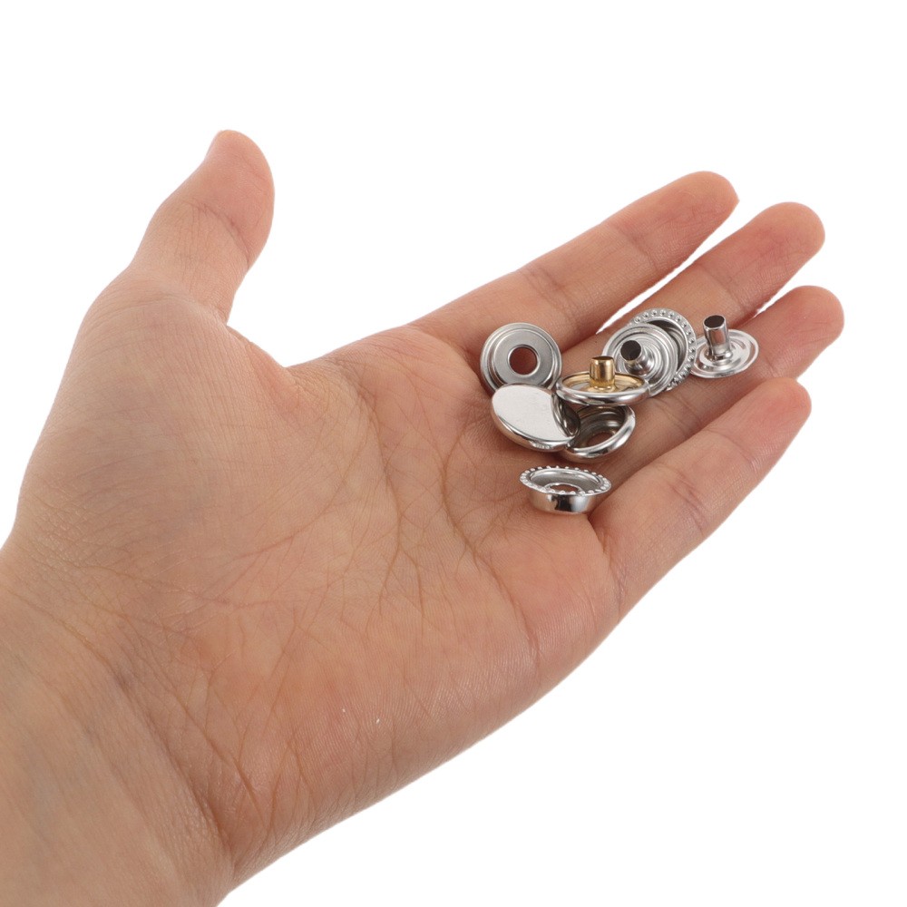 Handmade Bag Snaps Fasteners for Crafts Buttons Projects