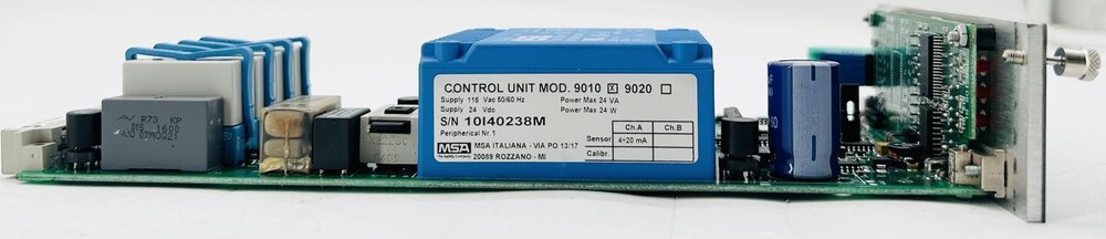 MSA 9010 10093583 GAS WARNING CONTROLLER CONTROL UNIT MODULE