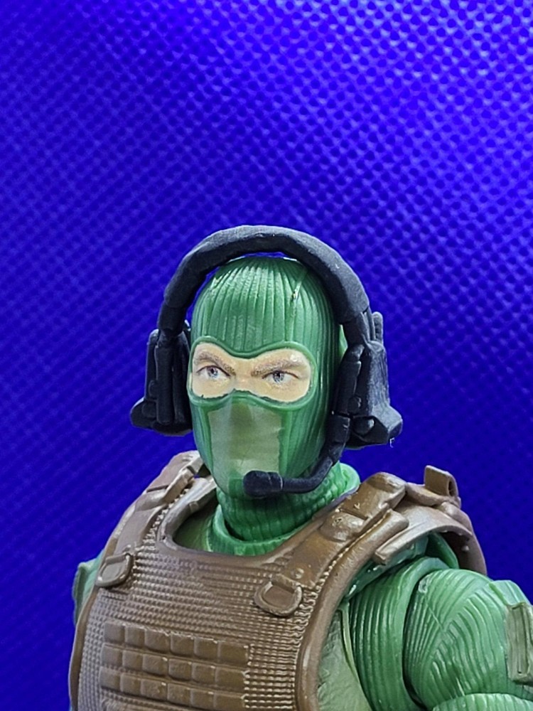 Communications headset - 1/2 scale