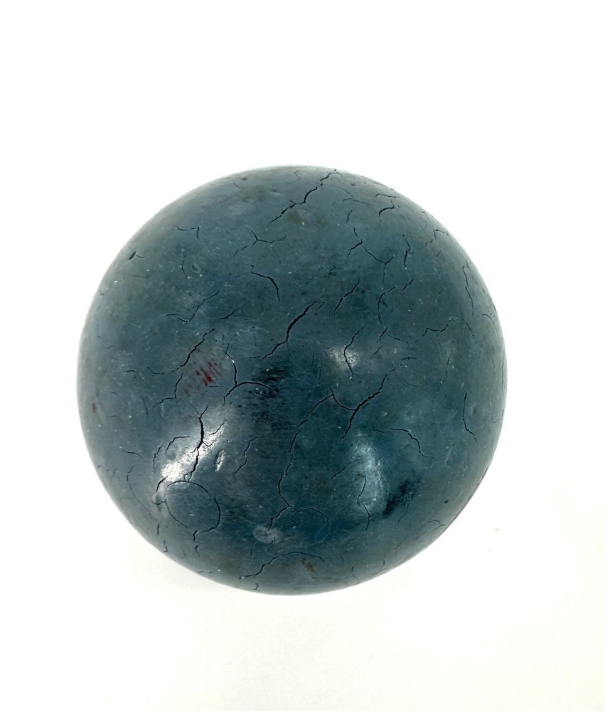 Vintage Clay #2 Solid Blue Pool Billiards Ball