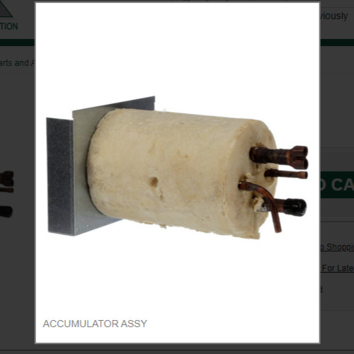 ACCUMULATOR ASSY # 2101421-01S