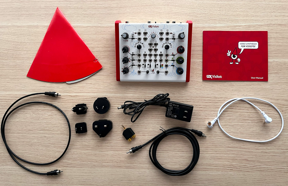LZX Vidiot Standalone Video Synthesizer - slightly used