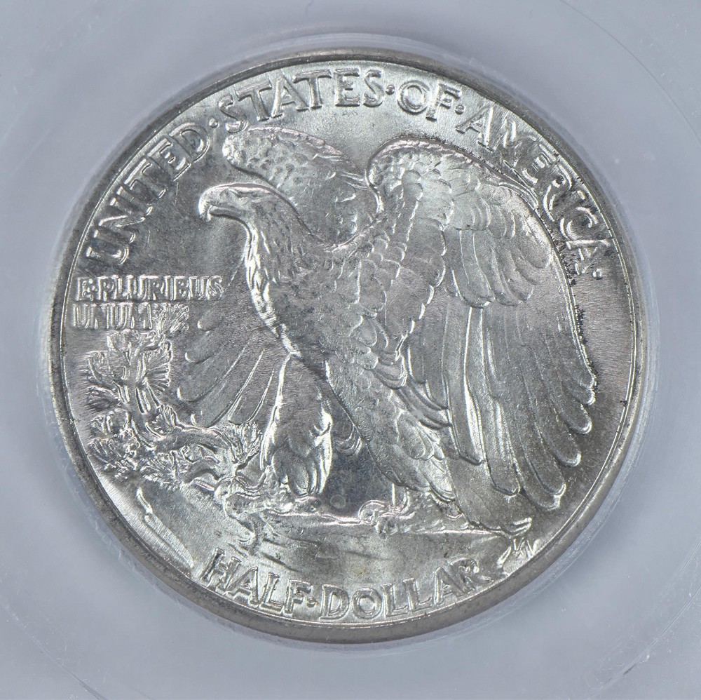 1941 Walking Liberty Half Dollar MS62 ICG