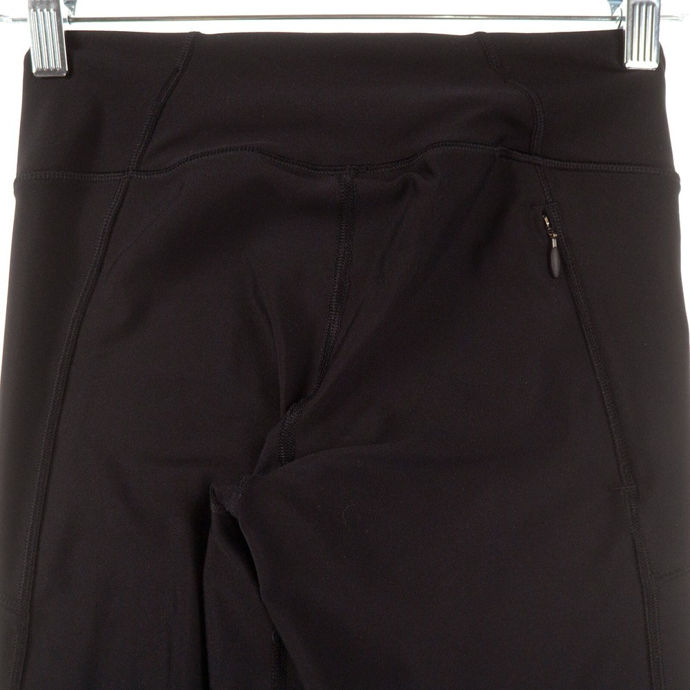Under Armour Heatgear Compression Pants Womens Small Black Pull On