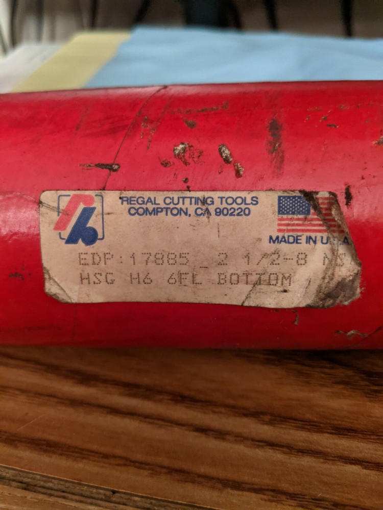 2 1/2 " NS TAP BY REGAL CUTTING TOOLS