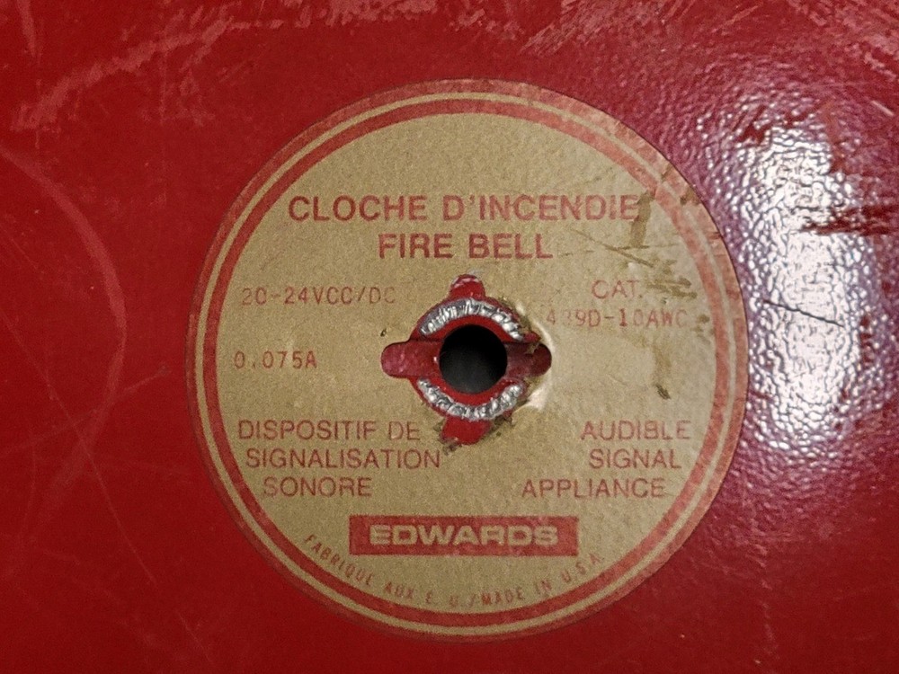 MIRCOM BL-10B 10" Fire Alarm Bell – Safety