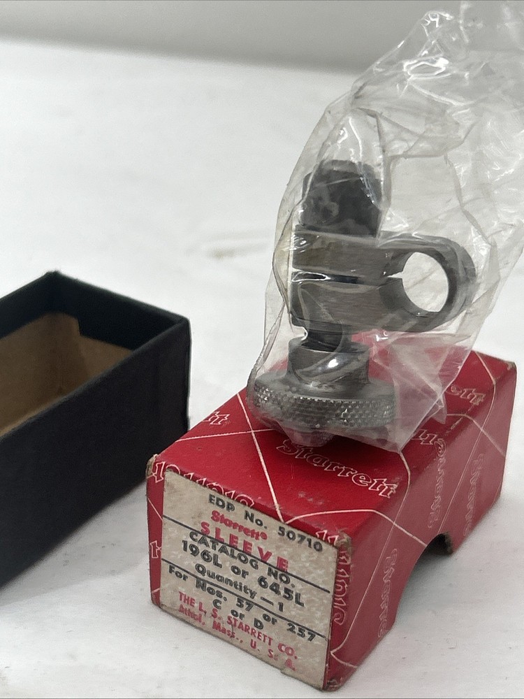 Starrett 196L 645L Dial Indicator Sleeve