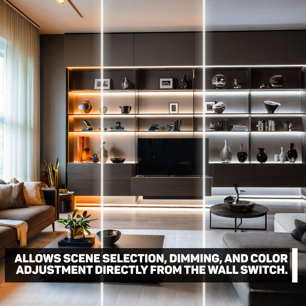 Casambi basicDIM Bluetooth LED Wall Remote Control ~ Model Xpress-LR