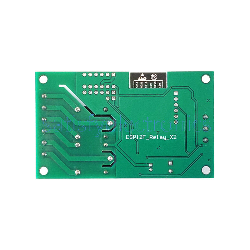 5V ESP8266 WiFi Relay Module Dual Channel ESP-12F Development Doard