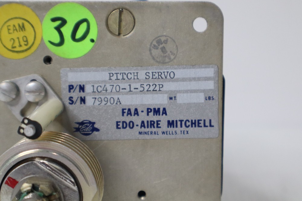 EDO-AIRE Mitchell 1C470-1-552P Pitch Servo