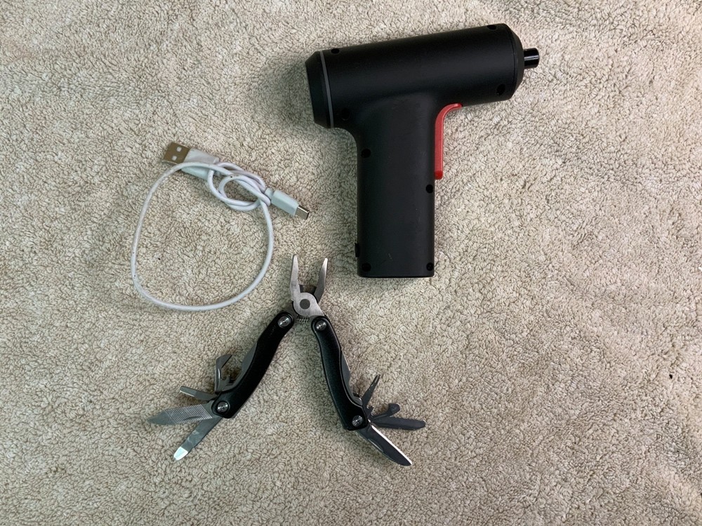 Hyper Tough 4-Volt MAX* Lithium-Ion Angle-Grip Cordless Screwdriver