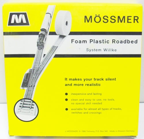 Mossmer 2700 Foam Plastic Roadbed