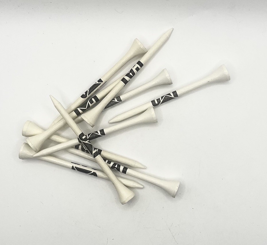 CAT Caterpillar Golf Tees Ad Promo