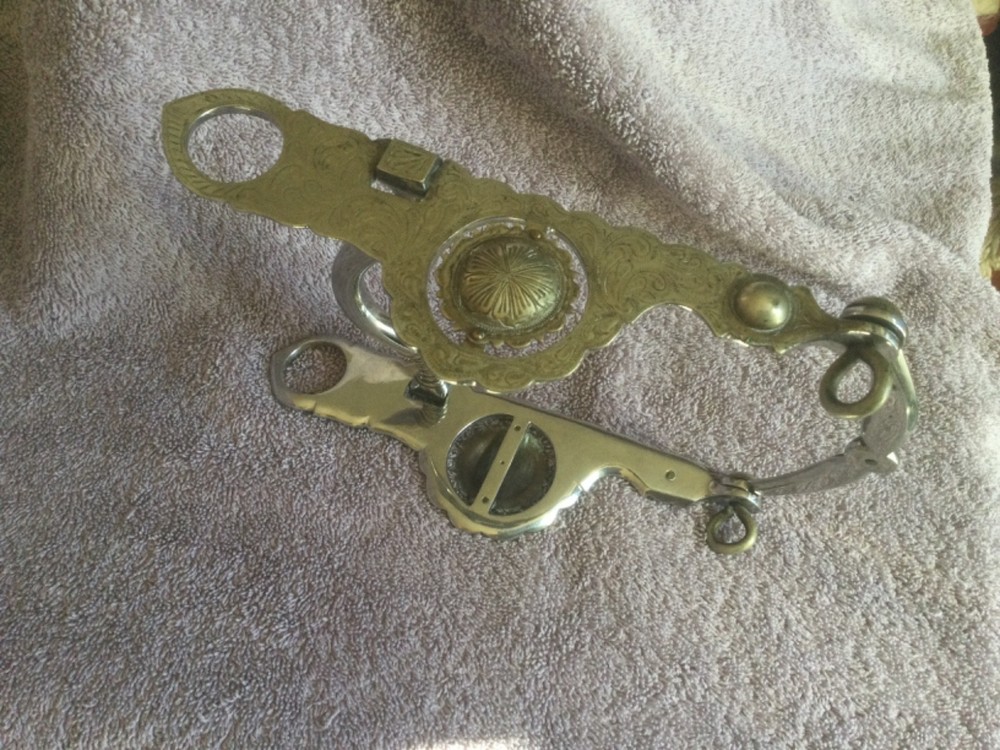 Vintage Floating Concho Horse Bit