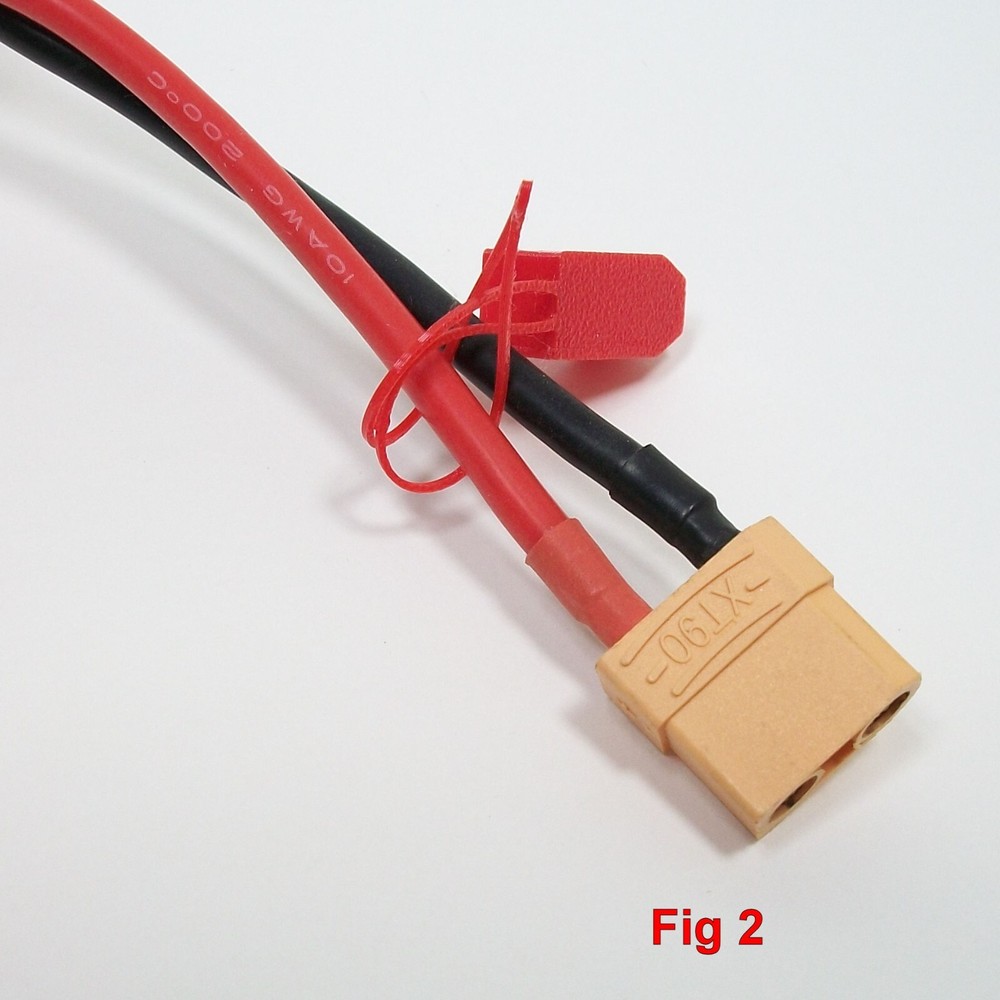 XT90 Lipo Battery Connector Cap Cover Charged Status Indicator RED LOOP 10pcs