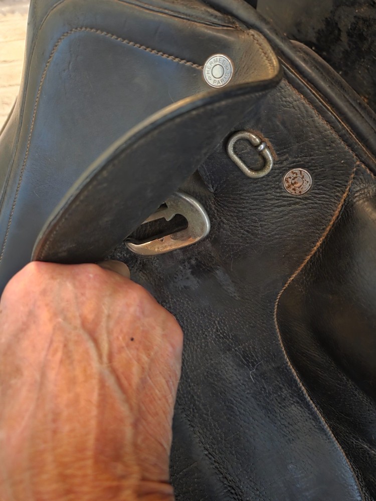 Hermes dressage saddle
