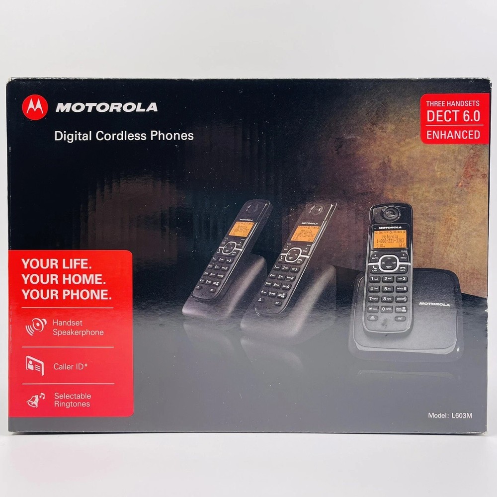 Motorola Trois Combines Dect 6.0 AMELIOREE