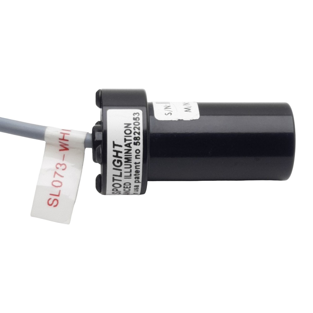 Advanced Illumination SL073-WHI24VOLT-001 Diffuse Spot Light, 24VDC, 1m Cable