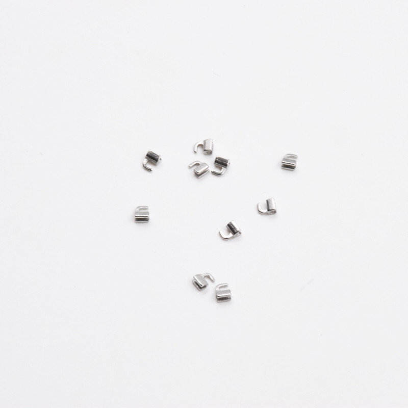 10Pcs Dental Orthodontic Stainless Steel Crimpable Hook Sliding Split Stops Type