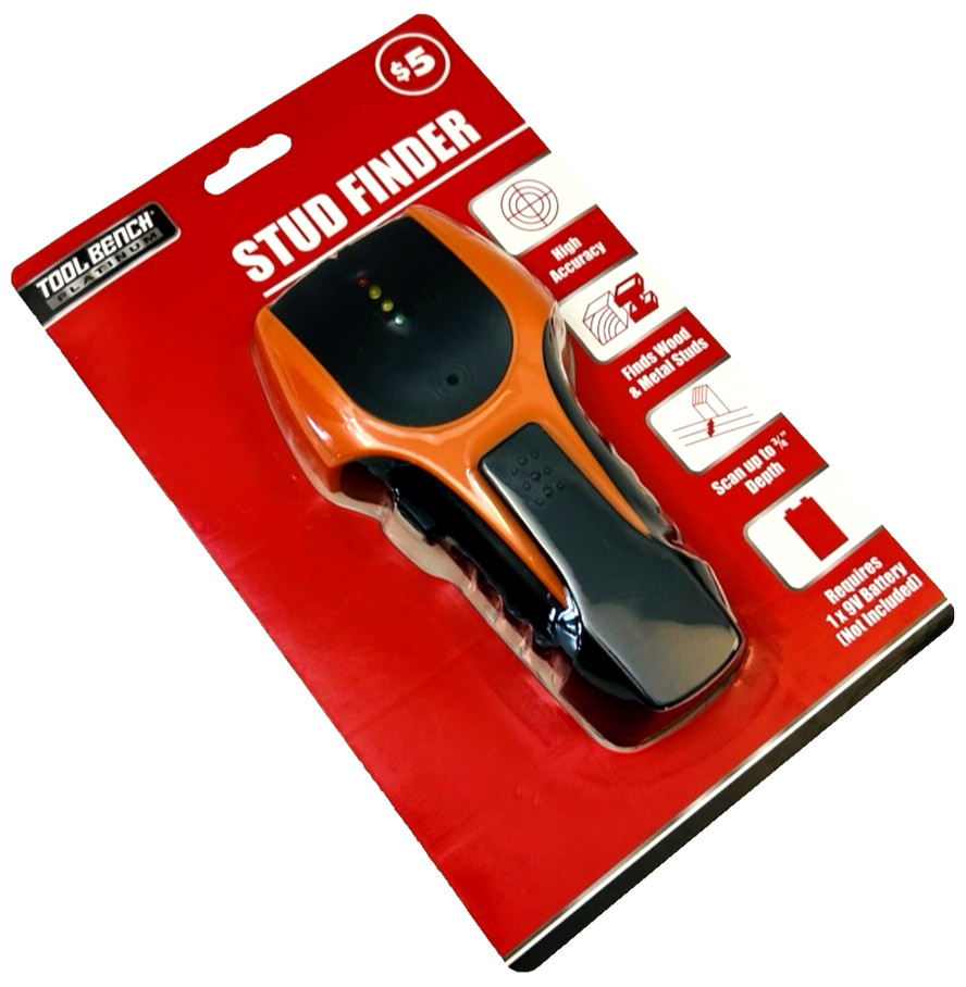 Tool Bench Platinum Battery Operated Stud Finder
