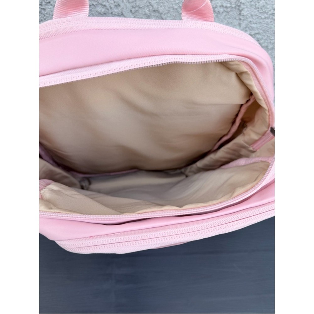 all in motion Pastel Pink Backpack with Front Zip Pocket
