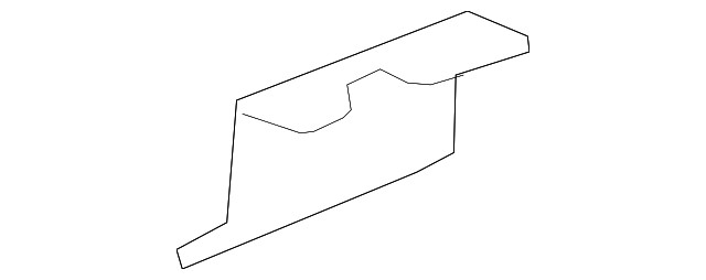 Genuine GM Passenger Side Quarter Panel Lower Finish Panel Bracket 94736966