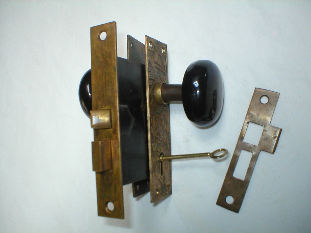 Antique Victorian Era Door Hardware