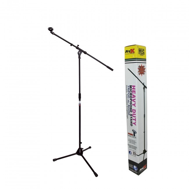 Pro X Tripod Microphone Stand with Boom