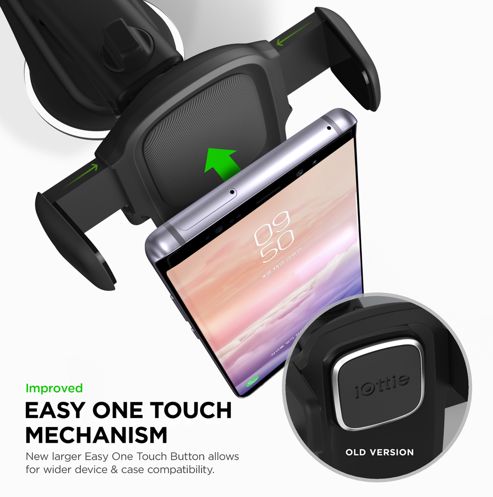 iOttie Easy One Touch 5 Dashboard & Windshield Universal Car Mount Phone Holder