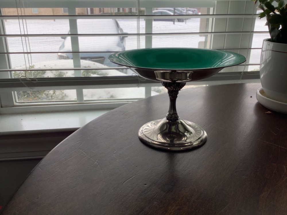 silver Reed & Barton candy dish