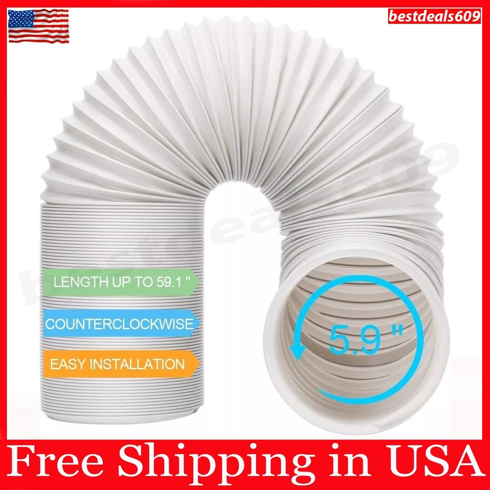 Exhaust Hose 6 Inch Diameter AC Unit Duct For LG Portable Air Conditioner Parts