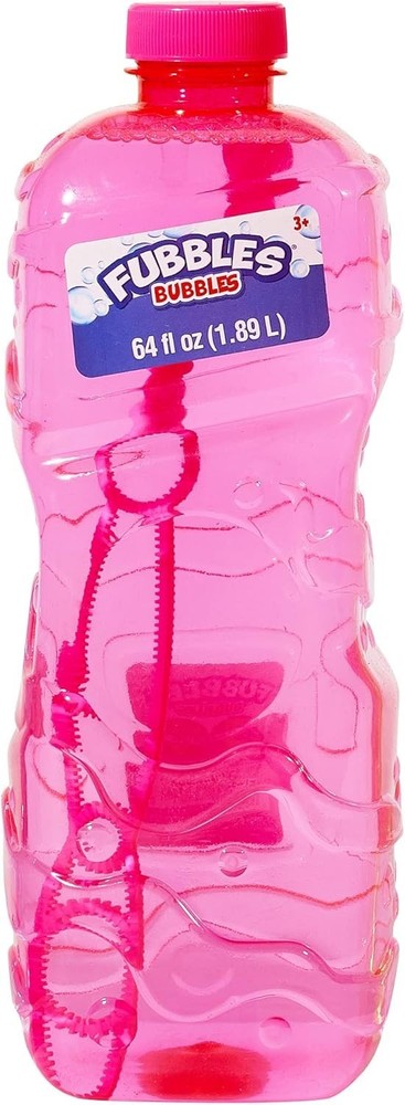 Bubbles by Fubbles 64oz Non Toxic Bubble Solution | Refill Solution for Bubbl...