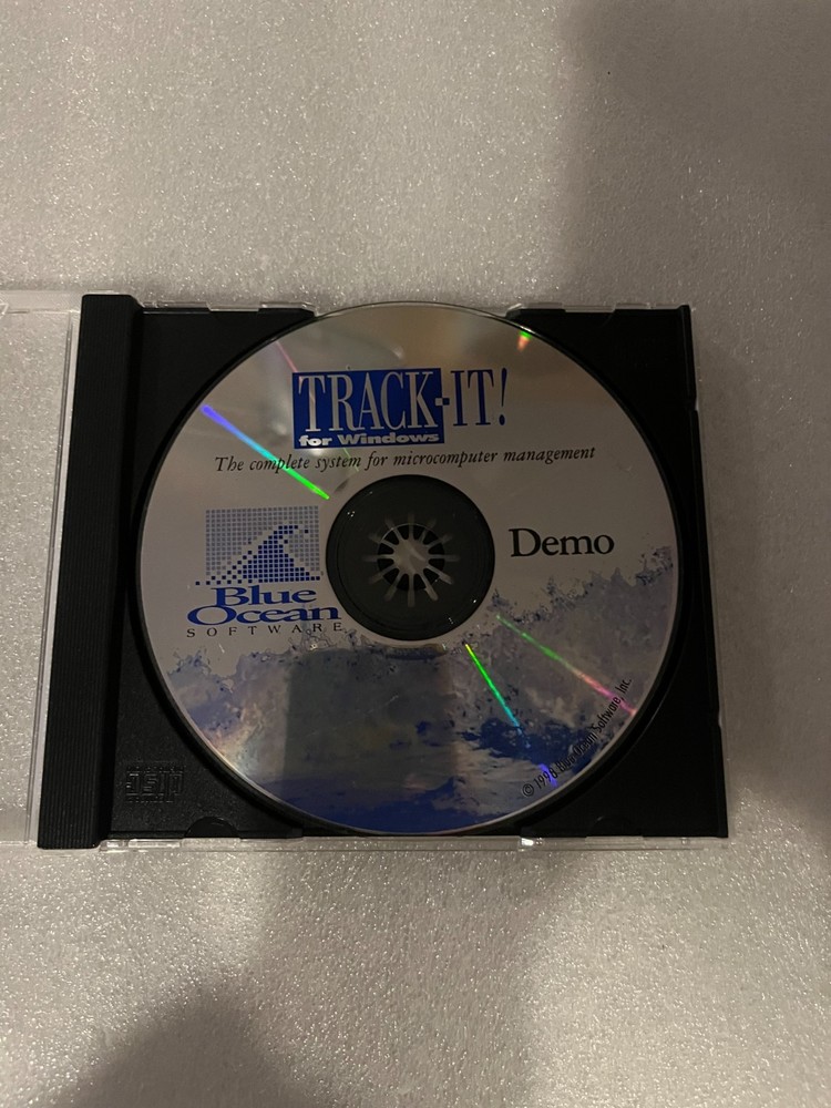 Blue Ocean Software Track-It for Windows - Demo CD